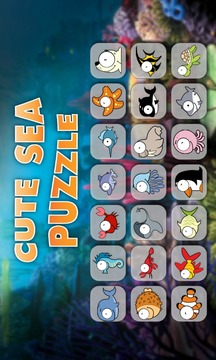 Cute Sea Puzzle游戏截图1