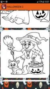 Happy Halloween Coloring Book游戏截图5