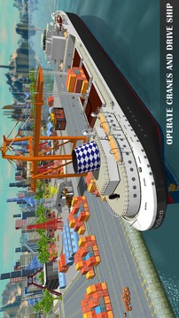 Cargo Ship Craft Cruise Simulator: Water Taxi游戏截图4