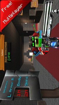 Voxel Craft Warrior Battle 3D游戏截图1