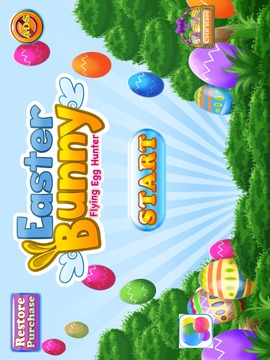 Easter Bunny Flying Egg Hunter游戏截图4