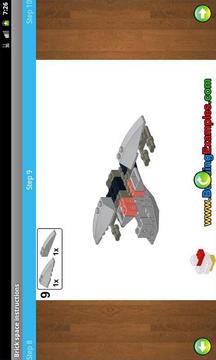 Lego space instructions游戏截图5