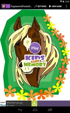 Puppies & Ponies Memory Game游戏截图3