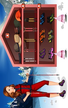 Dress Up Trekking Fashion Girl游戏截图2