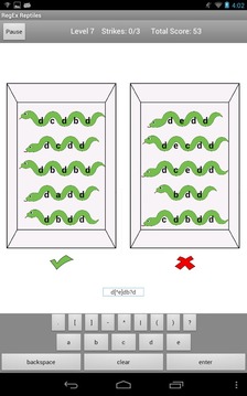 Regex Reptiles游戏截图3