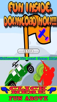 Helicopter Fly Land Game Kids游戏截图1