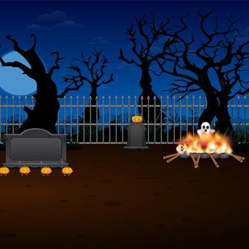 Halloween Graveyard Escape游戏截图1