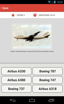 Airplane Quiz游戏截图5