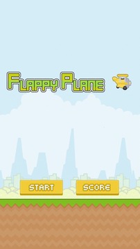 Flappy Plane - Tap! Tap!游戏截图1