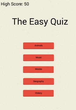 The Easy Quiz & Trivia Game游戏截图1