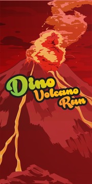 Dino Volcano Run游戏截图3