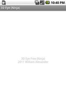 3D Eye Free (Ninja)游戏截图1