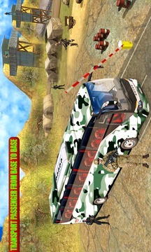 US Army Coach Bus Simulation游戏截图3