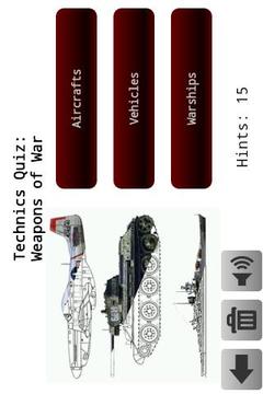 Technics Quiz: Weapons of War游戏截图1