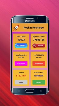 Rocket Recharge®Earn free recharge游戏截图5
