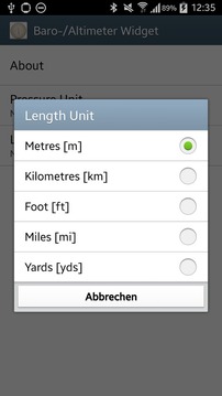 Barometer Widget for Sony SW2游戏截图4