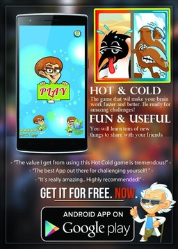 Hot and Cold Game游戏截图1