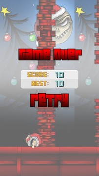 Flappy Christmas - Evil Santa游戏截图3