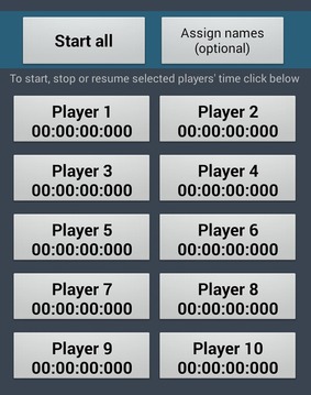 Multiple timer for sports游戏截图1