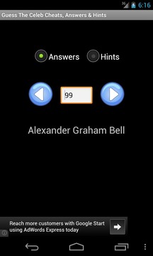 Guess The Celeb! Cheats游戏截图1