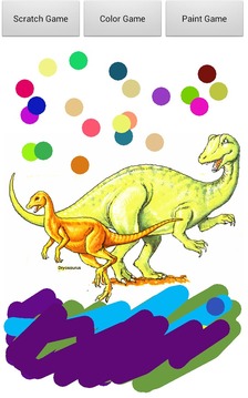 Dinosaur Scratch for Kids Free游戏截图5