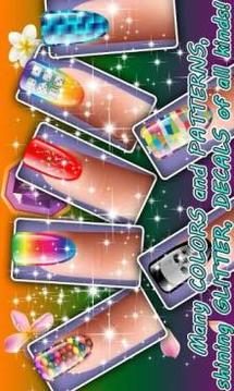 Virtual Nail Art Fashion Salon Games for Girls游戏截图2