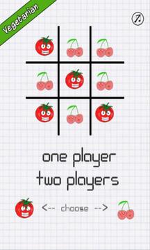 Vegetarian Tic Tac Toe Free游戏截图1