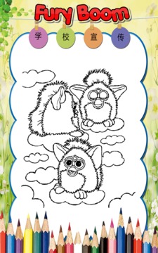 How to color The Furby Bubble Boom游戏截图5