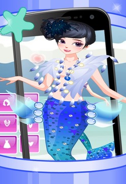 Nature Mermaid Dress Up游戏截图3