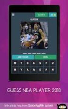 GUESS NBA PLAYER 2018游戏截图5