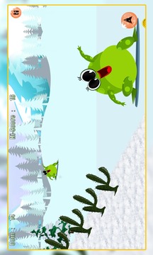 Frogs Can Ski : The Snow Day游戏截图3