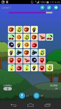 Cartoon Fruits Link游戏截图3