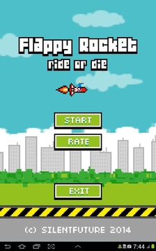 Flappy Rocket - Ride or Die游戏截图4