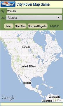 City Rover Map Game游戏截图1