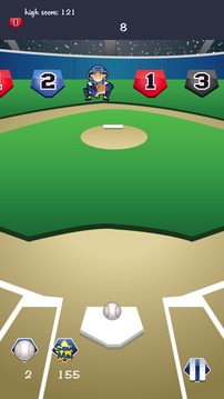 Baseball Flick Superstar游戏截图3