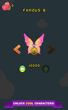 Beautiful Butterfly Dash World游戏截图2