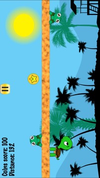 Cute Turtle Runner游戏截图2