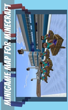 Winter Sports Stadium - Mini game map for mcpe游戏截图2