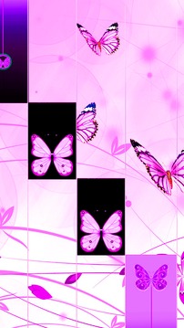 Purple Butterfly Piano Tiles 2018游戏截图1