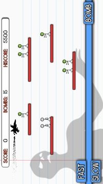 Stick Man Zombie Bomber游戏截图3