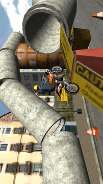 Trial Bike: Road Works游戏截图1
