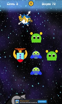 Green Mob - Alien Galaxy Clash游戏截图2