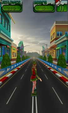 X-Mas Skate Run 3D游戏截图1