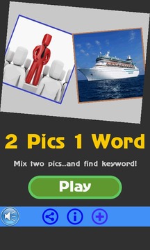 Guess Word -2 Pics 1 Word游戏截图1