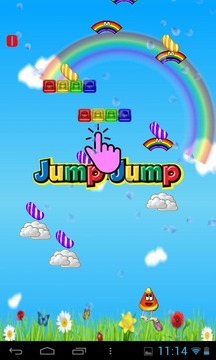 Rainbow Candy Jump游戏截图2