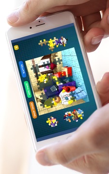 Jigsaw Kids Simpsons Lego游戏截图1