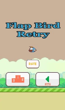Flap Bird Retry游戏截图1