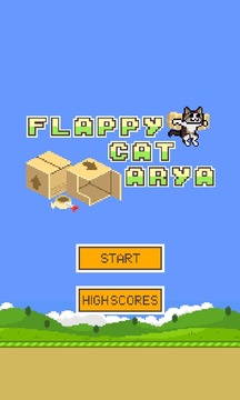 Flappy Cat Arya游戏截图2