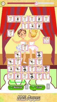 Ballerina Girls Match游戏截图3