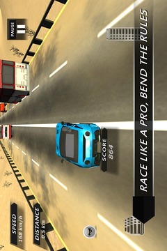 Traffic Race 3D - Highway XMas游戏截图3